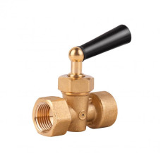 Кран під манометр №158 1/2"ВВ, PN16, 110°C 90158AD05 Icma