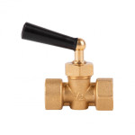 Кран під манометр №158 1/2"ВВ, PN16, 110°C 90158AD05 Icma