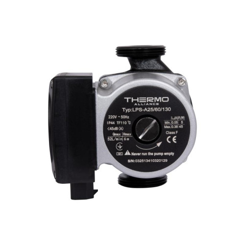 Насос циркуляційний LPS-А 25/60/130, енергозберігаючий (45 Вт, H-6, G-3,12) 1 1/2" Насос циркуляційний LPS-А 25/60/130, енергозберігаючий (45 Вт, H-6, G-3,12) 1 1/2"