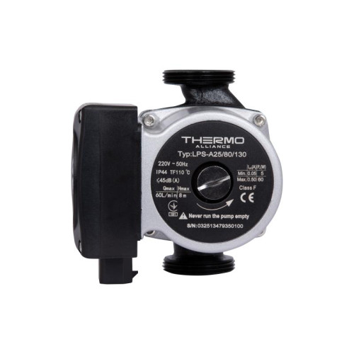 Насос циркуляційний LPS-А 25/80/130, енергозберігаючий (65 Вт, H-8, G-3,6) 1 1/2"