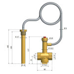 Клапан перегріву BVTS 1.3 м  